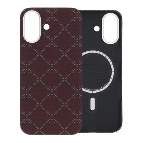 iPhone 17 Kuori Kevlar MagSafe Punainen