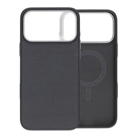 iPhone 17 Pro Max Kuori Kevlar MagSafe Musta