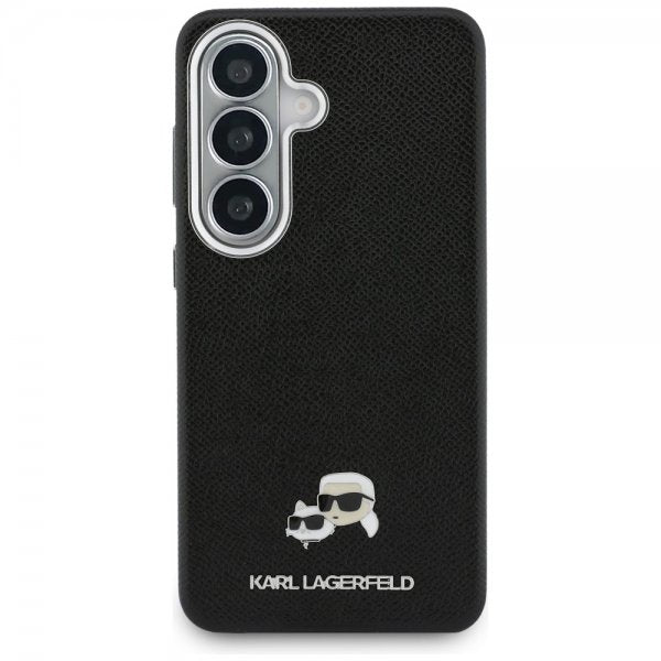 Karl Lagerfeld Samsung Galaxy S26 Plus Saffiano MagSafe -kuori, musta