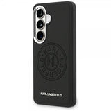 Karl Lagerfeld Samsung Galaxy S26 Plus -perforoitu logokuori MagSafe, musta