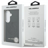 Karl Lagerfeld Samsung Galaxy S26 Plus -perforoitu logokuori MagSafe, musta