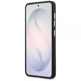 Karl Lagerfeld Samsung Galaxy S26 -kuori, rei'itetty logo, MagSafe, ruskea