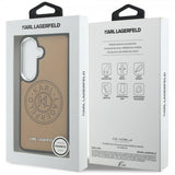 Karl Lagerfeld Samsung Galaxy S26 Plus -suojakuori Rei'itetty logo MagSafe Ruskea