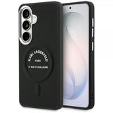 Karl Lagerfeld Samsung Galaxy S26 Kuori Kohokuvioitu MagSafe RSG Musta