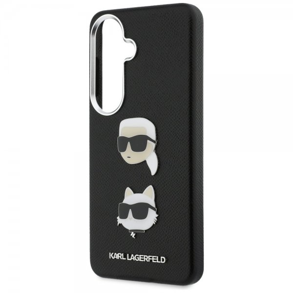 Karl Lagerfeld Samsung Galaxy S26 Saffiano Karl & Choupette Musta Kuori