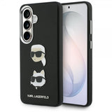 Karl Lagerfeld Samsung Galaxy S26 Plus -suojakuori Saffiano Karl & Choupette Musta
