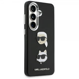 Karl Lagerfeld Samsung Galaxy S26 Plus -suojakuori Saffiano Karl & Choupette Musta