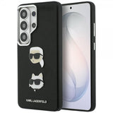 Karl Lagerfeld Samsung Galaxy S26 Ultra Saffiano Karl & Choupette -suojakuori, musta