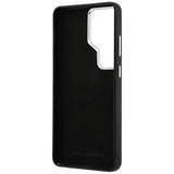 Karl Lagerfeld Samsung Galaxy S26 Ultra -kuori Metal Logo Grained - musta