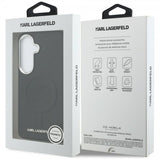 Karl Lagerfeld Samsung Galaxy S26 Kuori Kohokuvioitu MagSafe Musta