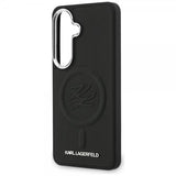 Karl Lagerfeld Samsung Galaxy S26 Plus -kuori kohokuvioitu MagSafe Musta