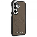Karl Lagerfeld Samsung Galaxy S26 Plus Kuori Embossed MagSafe Ruskea