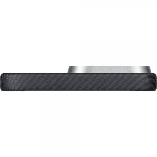 Pitaka iPhone 16 Pro Kuori Ultra-Slim Case MagSafe Musta/Harmaa Twill