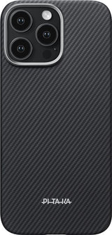 Pitaka iPhone 16 Pro Max Kuori Edge MagSafe Black/Grey Twill