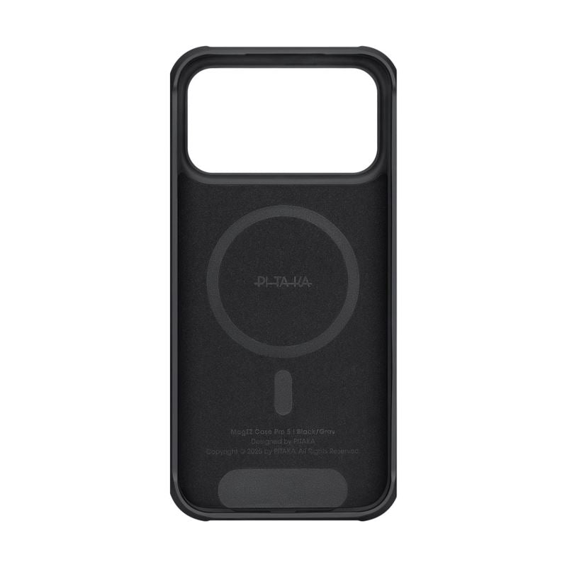 Pitaka iPhone 17 Pro Kuori Cairn MagSafe Musta/Harmaa toimikas