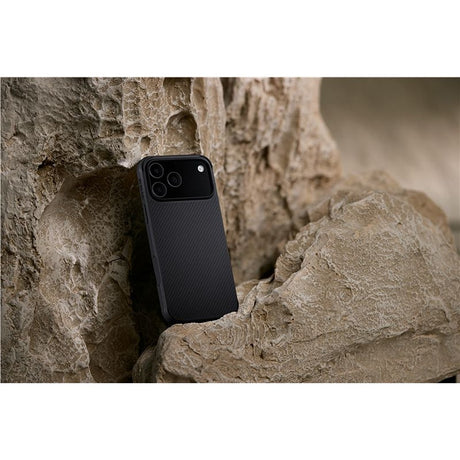 Pitaka iPhone 17 Pro Kuori Cairn MagSafe Musta/Harmaa toimikas