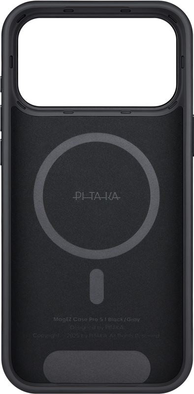 Pitaka iPhone 17 Pro Max Kuori Summa MagSafe Musta/Harmaa toimikas