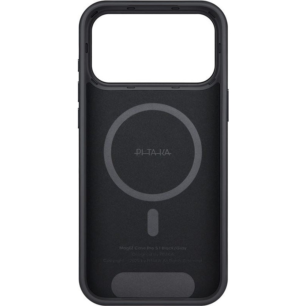 Pitaka iPhone 17 Pro Max Kuori Summa MagSafe Musta/Harmaa toimikas