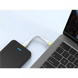 Mobile Origin Kompakt USB-C-kaapeli 10 cm Valkoinen