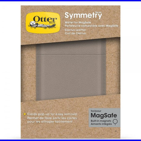 Otterbox Korttipidike MagSafe Wallet Symmetry Cactus Leather Grey Comfort