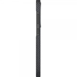 Pitaka Samsung Galaxy S25 Kuori Erittäin ohut kotelo MagSafe Musta/Harmaa Twill