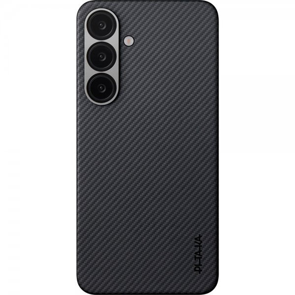 Pitaka Samsung Galaxy S25 Plus Kuoret Ultra-Slim Case MagSafe Musta/Harmaa Twill