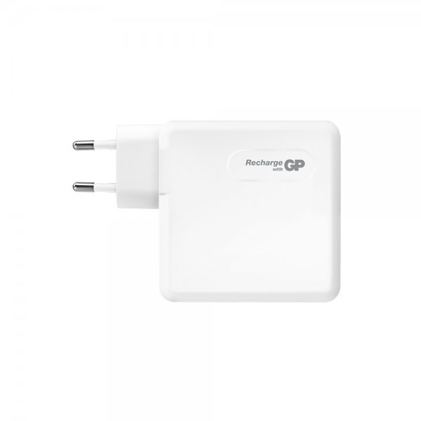 GP-laturi 100W GaN 2xUSB-C + 2xUSB-A