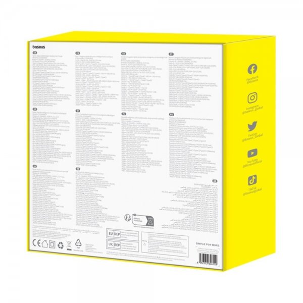 Baseus laturi 240W Digital GaN Desktop pikalaturi