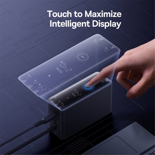 Baseus laturi 240W Digital GaN Desktop pikalaturi