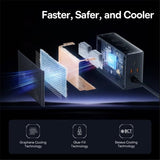 Baseus laturi 240W Digital GaN Desktop pikalaturi