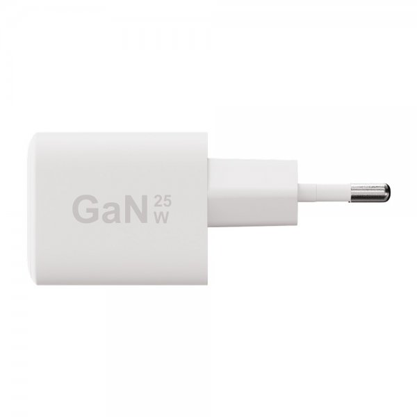 X2O-laturi 25W USB-C GaN Valkoinen