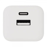 X2O-laturi 35 W kaksois-USB-C/USB-A GaN valkoinen