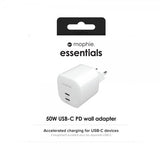 Mophie-laturi 50W USB-C PD -seinäadapteri
