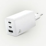 Aqiila Laddare Chargebird W65 GaN 67W Valkoinen