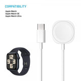 Fixed-laturi Apple Watchille USB-C 1m
