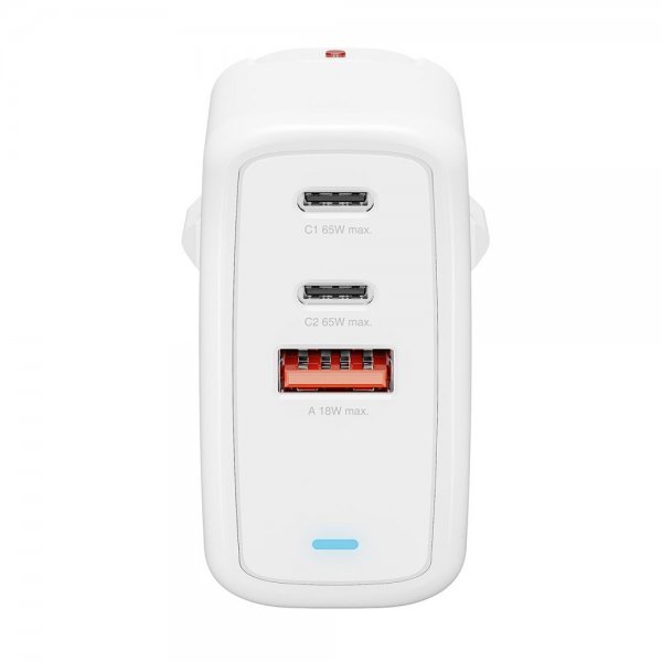 4smarts Laturi GaN Flex 65W 2 USB-C+1 USB-A