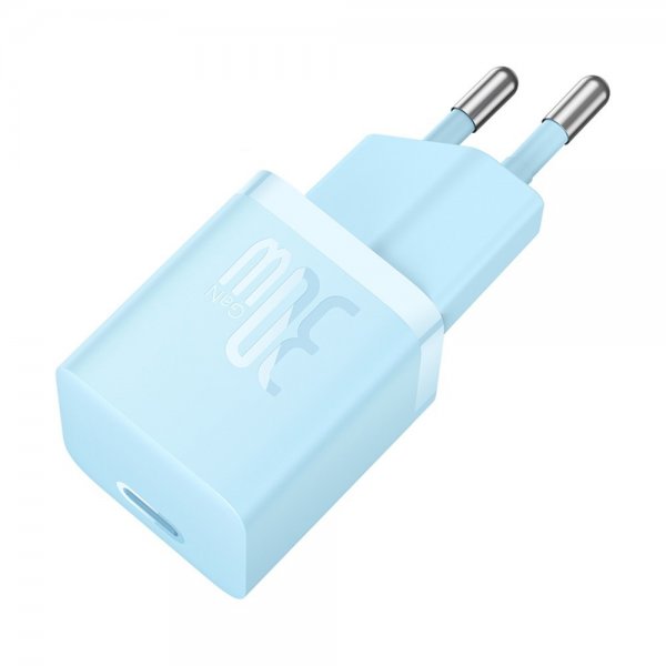 Baseus GaN5 Pikalaturi Mini 30W Sininen