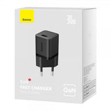 Baseus Laturi GaN5 Fast Charger Mini 30W Musta