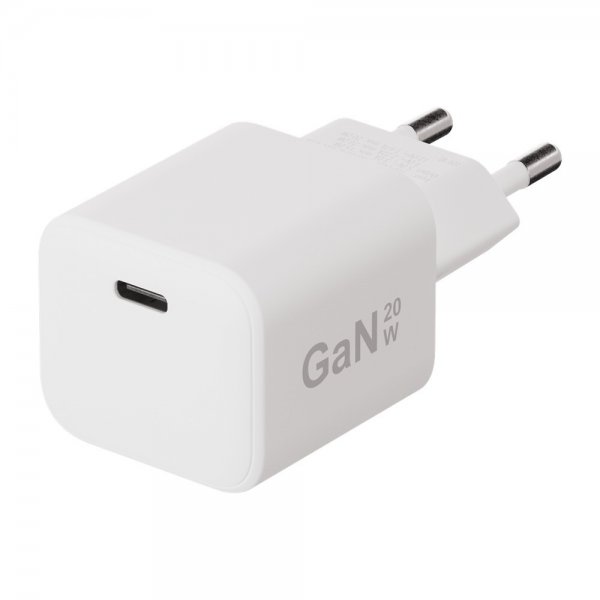 X2O-laturi kaapelilla 1.2m 20W USB-C GaN Valkoinen