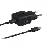 Samsung Original Laturi kaapelilla 25W Power Adapter Musta