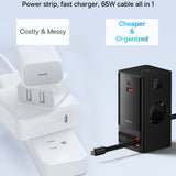 Baseus-laturi PowerCombo Digital PowerStrip