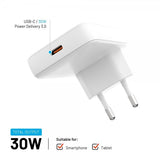Fixed Laturi Slim GaN 30W 1xUSB-C