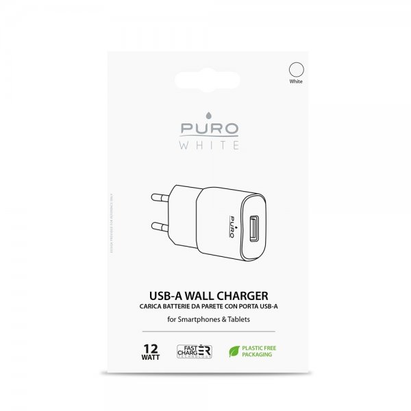 Puro Laddare USB-A -seinälaturi 12W