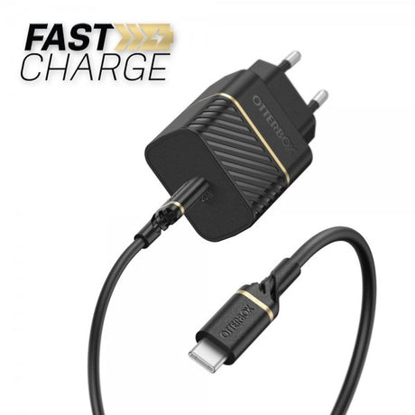Otterbox-laturi USB-C–USB-C 20 W seinälaturi + kaapeli