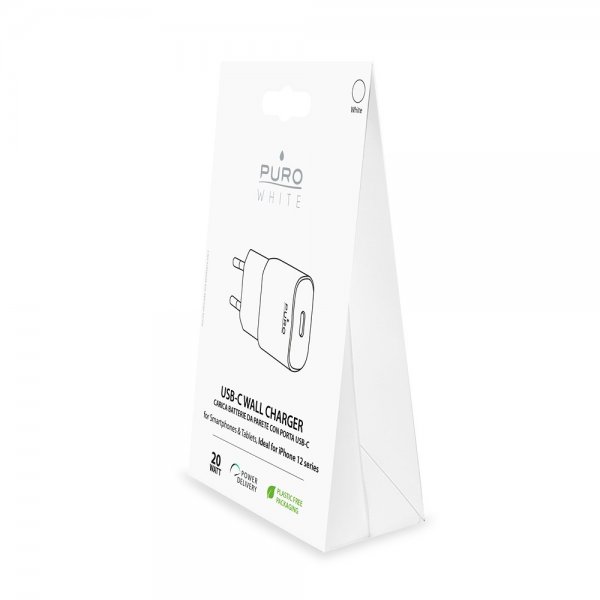 Puro Laddare USB-C -seinälaturi Mini 20W
