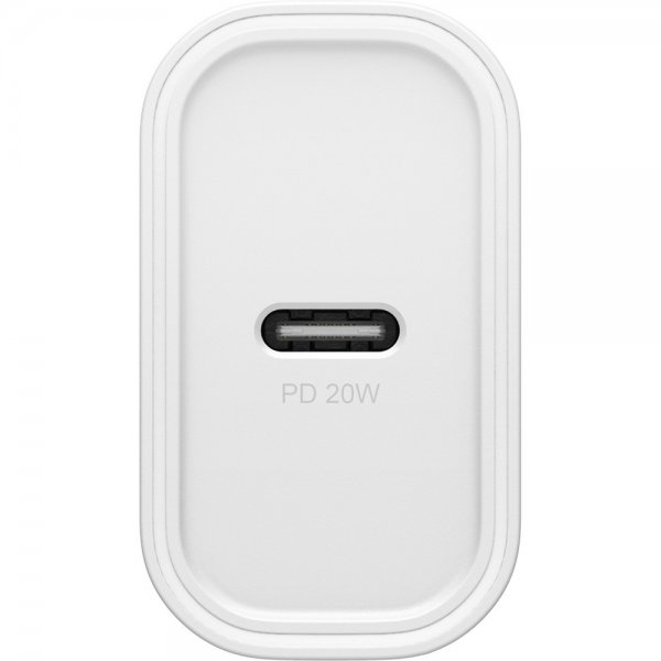 Otterbox Seinälaturi 20W USB-C, valkoinen