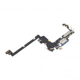 Latausliitin ja flex-kaapeli iPhone 17 Prohon - Sininen