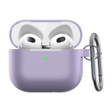 KeyBudz PodSkinz Elevate Series Airpod 3 -kuoret silikoni, laventeli
