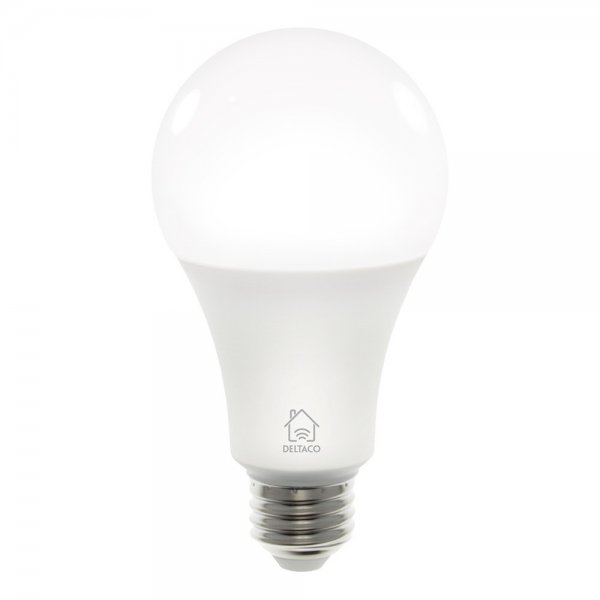 Deltaco Smart Home LED-lamppu E27 WiFi 9W