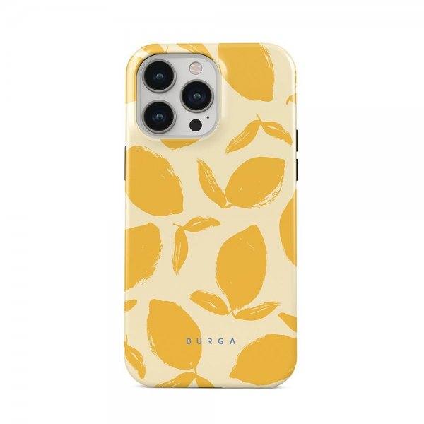 Burga iPhone 13 Pro Suojakuori Tough MagSafe Lemon Tart